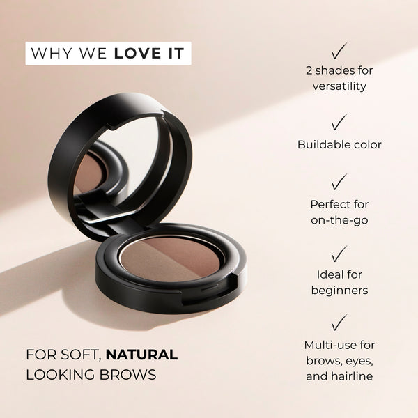 SOFT BROW Powder Duo | Define & Fill Powder | Wunderbrow
